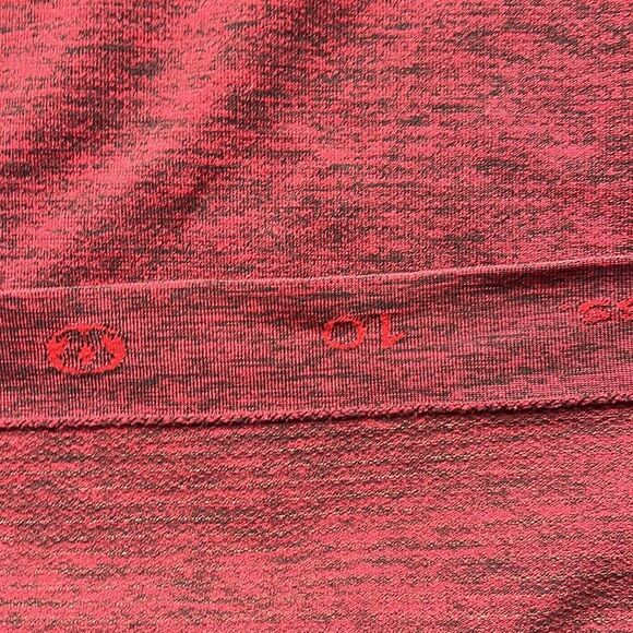 LULULEMON Red Swiftly Racerback Performance Tank W10 - Picture 3 of 3